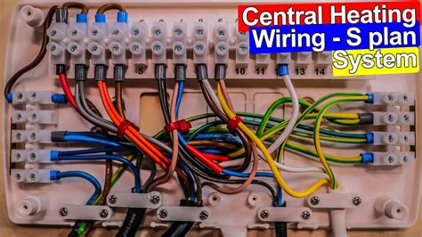 central heating electrical junction box|central heating wiring centre box.